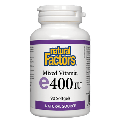 Mixed Vitamin E 400 IU, Natural Source Softgels