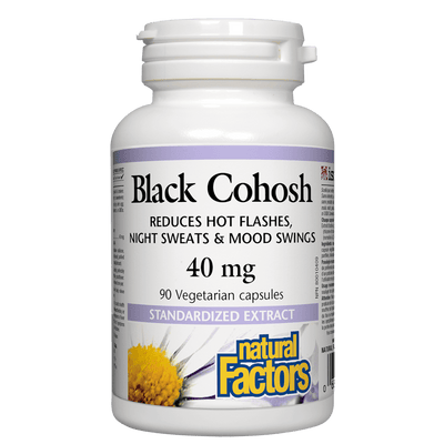 Black Cohosh  Standardized Extract 40 mg  Vegetarian Capsules