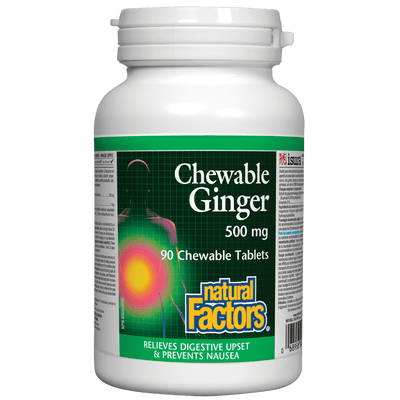 Chewable Ginger  500 mg Chewable Tablets