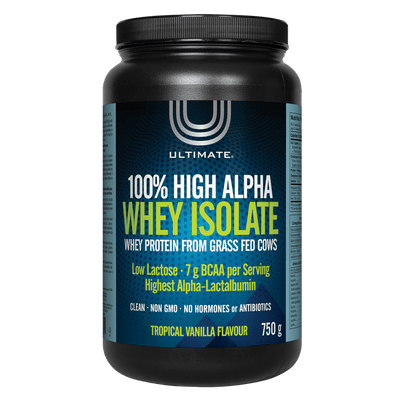 Ultimate 100% High Alpha Whey Isolate Tropical Vanilla Powder