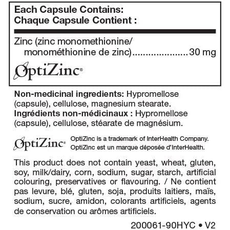 Douglas Laboratories Opti-Zinc 30, Vegetarian Capsules