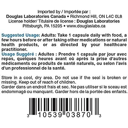 Douglas Laboratories Opti-Zinc 30, Vegetarian Capsules